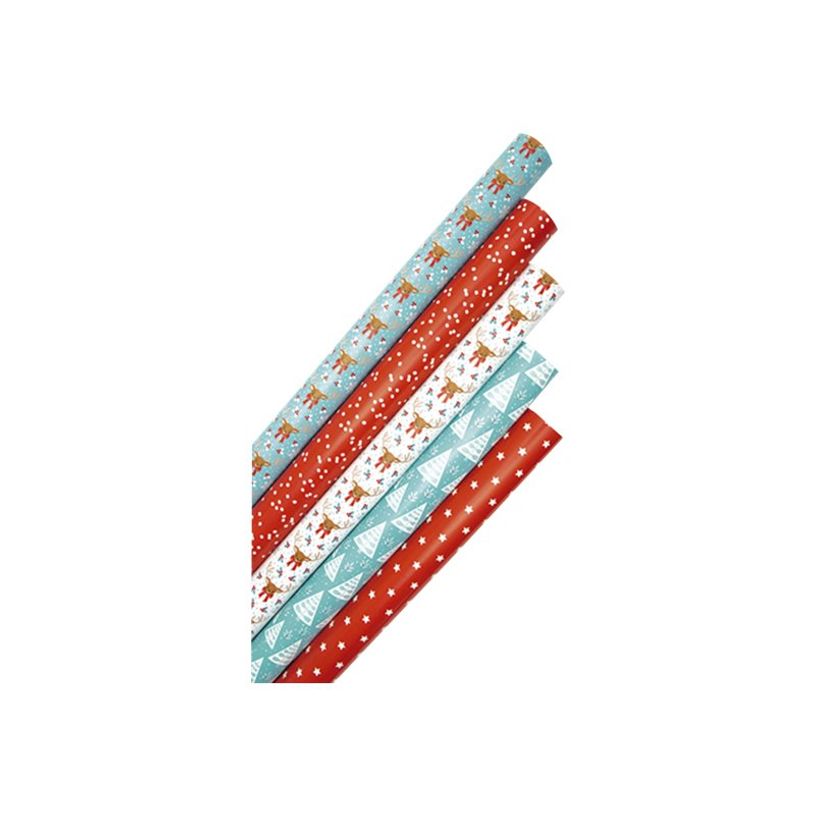 3329682019443-Clairefontaine Excellia - Papier cadeau - 70 cm x 5 m - 80 g/m² - différents motifs flo-P_79434703_11-10