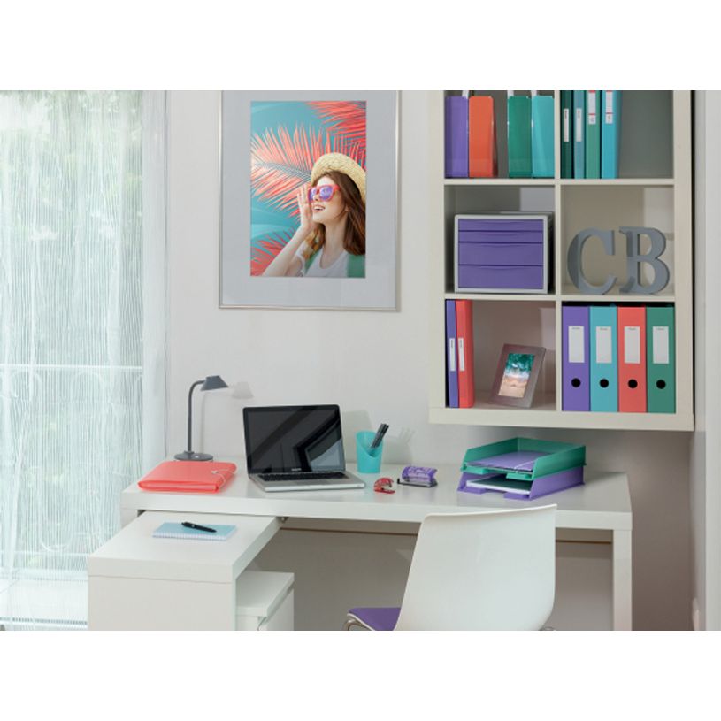 4049793052465-Esselte Colour'Breeze - Classeur à levier - Dos 82 mm - A4 - pour 500 feuilles - bleu-P_79434840_5-4