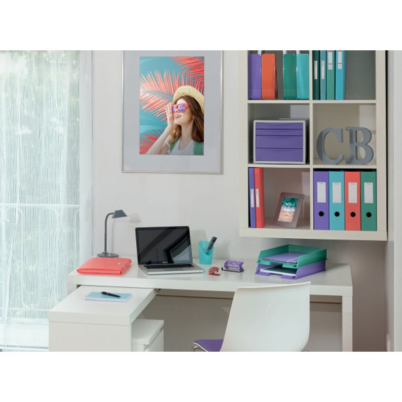 4049793052472-Esselte Colour'Breeze - Classeur à levier - Dos 82 mm - A4 - pour 500 feuilles - vert-P_79434841_5-4