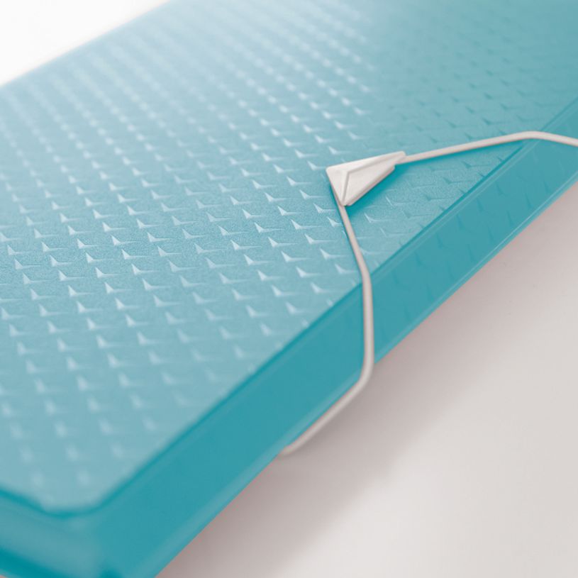 4049793053066-Esselte Colour'Breeze - Classeur ménager (valisette trieur) - 6 compartiments - bleu-P_79434850_4-2