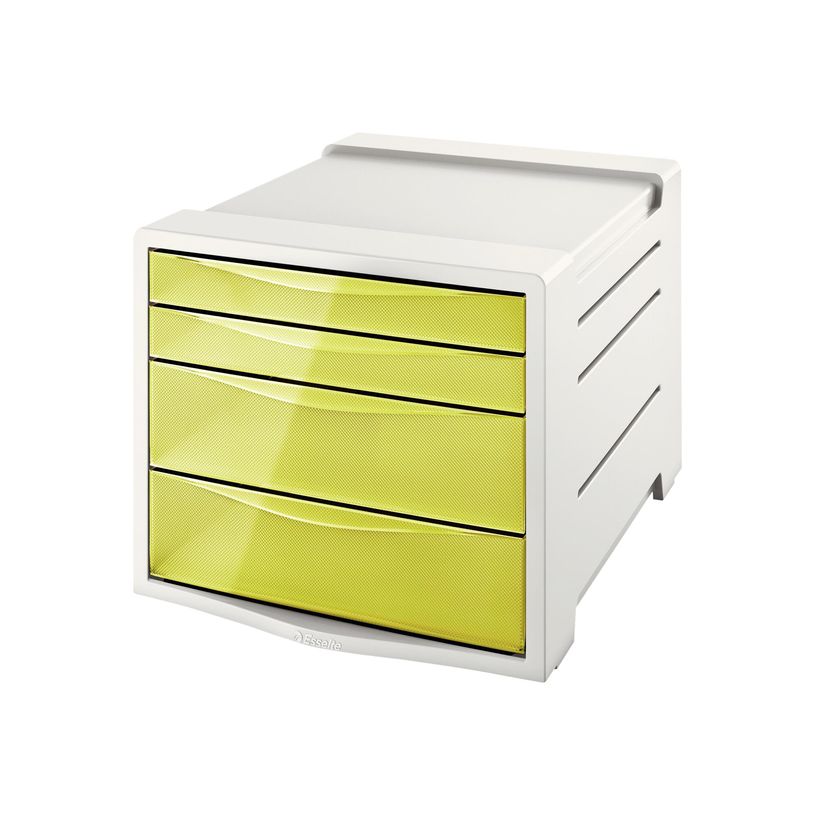 4049793054674-Esselte Colour'Ice - Module de classement 4 tiroirs - jaune-P_79434880_1-0