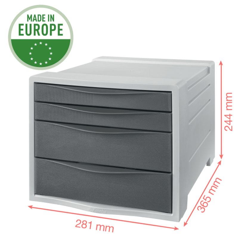 4049793054711-Esselte Colour'Breeze - Module de classement 4 tiroirs - disponible dans différentes coule-P_79434884_2-1