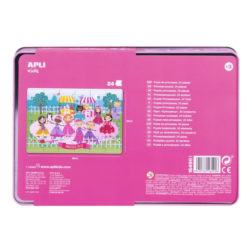 8410782164906-Apli Kids - Puzzle 24 pièces - les princesses sur glace-P_79434910_4-3
