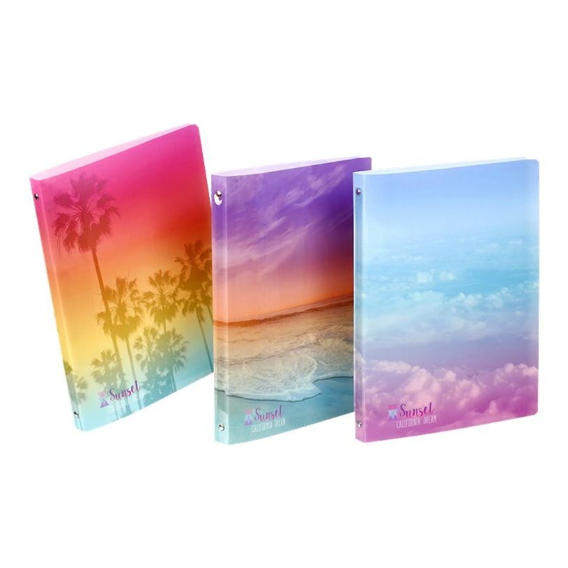 3135256098246-Viquel California Dream - Classeur à anneaux - Dos 25 mm - A4 - disponible dans différent-P_79434957_3-1