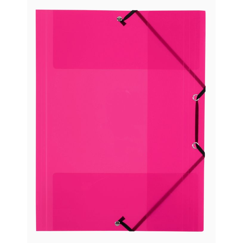 3135251133751-Viquel Propyglass - Chemise polypro à rabats - A4 - rouge framboise--0