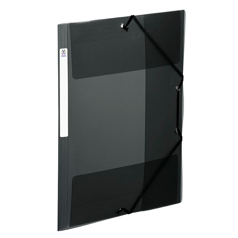 3135251137780-Viquel Propyglass - Chemise à 3 rabats - A4 - noir--0