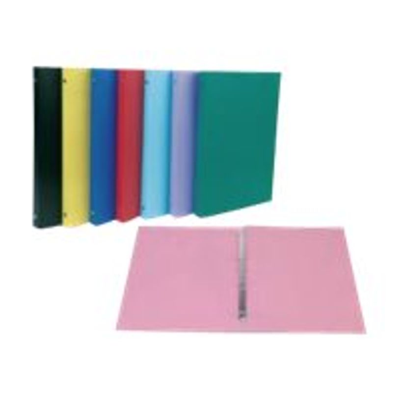 3135250209280-Viquel - Classeur souple à anneaux - Dos 20 mm - A4 - pour 100 feuilles - vert menthe-P_79435014_1-0