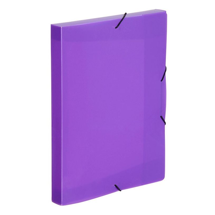 3135250213928-Viquel Propyglass - Boîte de classement plastique - dos 30 mm - violet-P_79435026_1-0