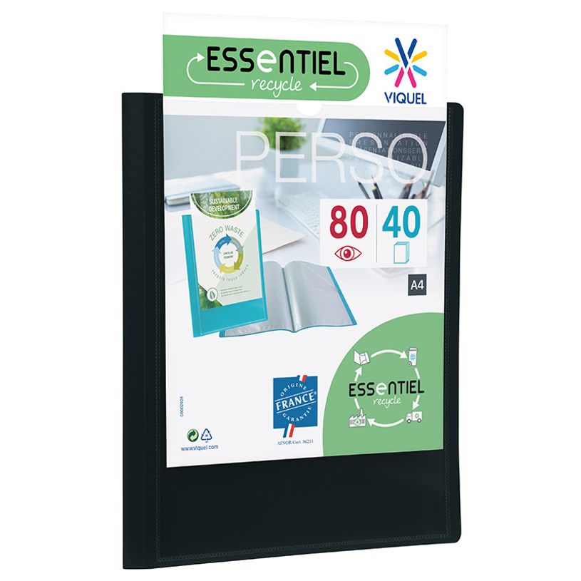3135250429053-Viquel - Porte vues personnalisable - 80 vues - A4 - noir-P_79435041_1-0