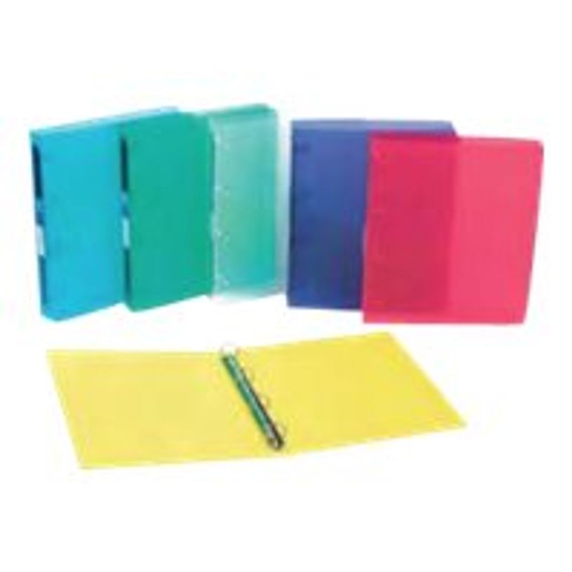 3135250613438-Viquel Propyglass - Classeur à anneaux - Dos 40 mm - A4 Maxi - pour 225 feuilles - rouge-P_79435046_1-0