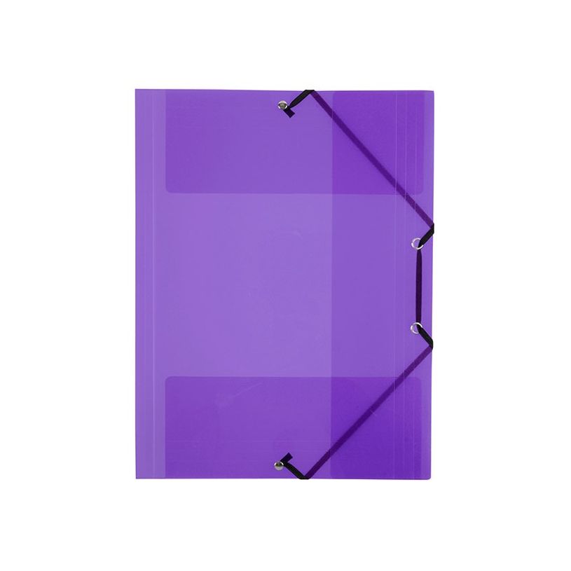 3135251133300-Viquel Propyglass - Chemise polypro à rabats - A4 - violet-P_79435083_1-0