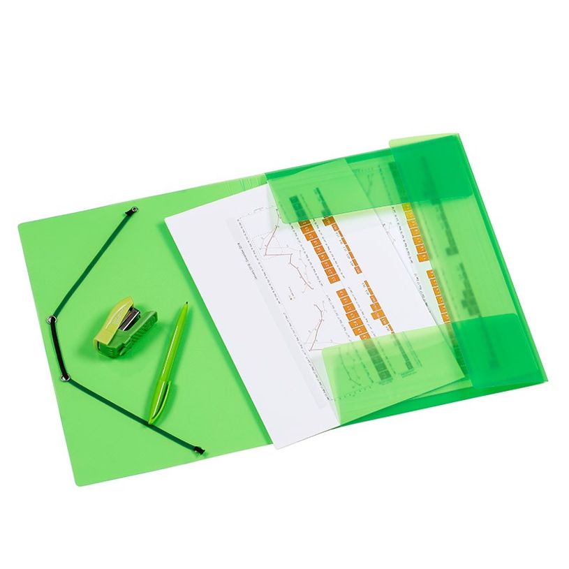 3135251133423-Viquel Propyglass - Chemise polypro à rabats - A4 - vert-P_79435086_3-2