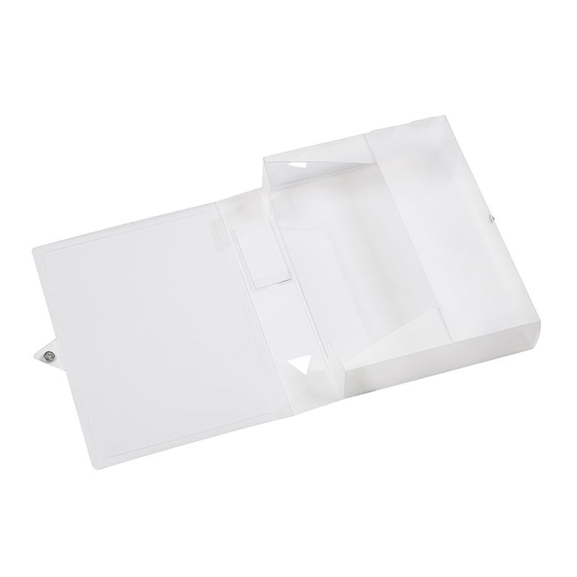 3135251142401-Viquel Propyglass - Boîte de classement plastique - dos 60 mm - incolore--2