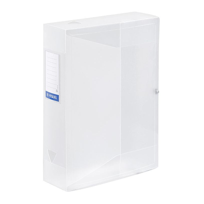 3135251143408-Viquel Propyglass - Boîte de classement plastique - dos 80 mm - incolore-P_79435112_1-0