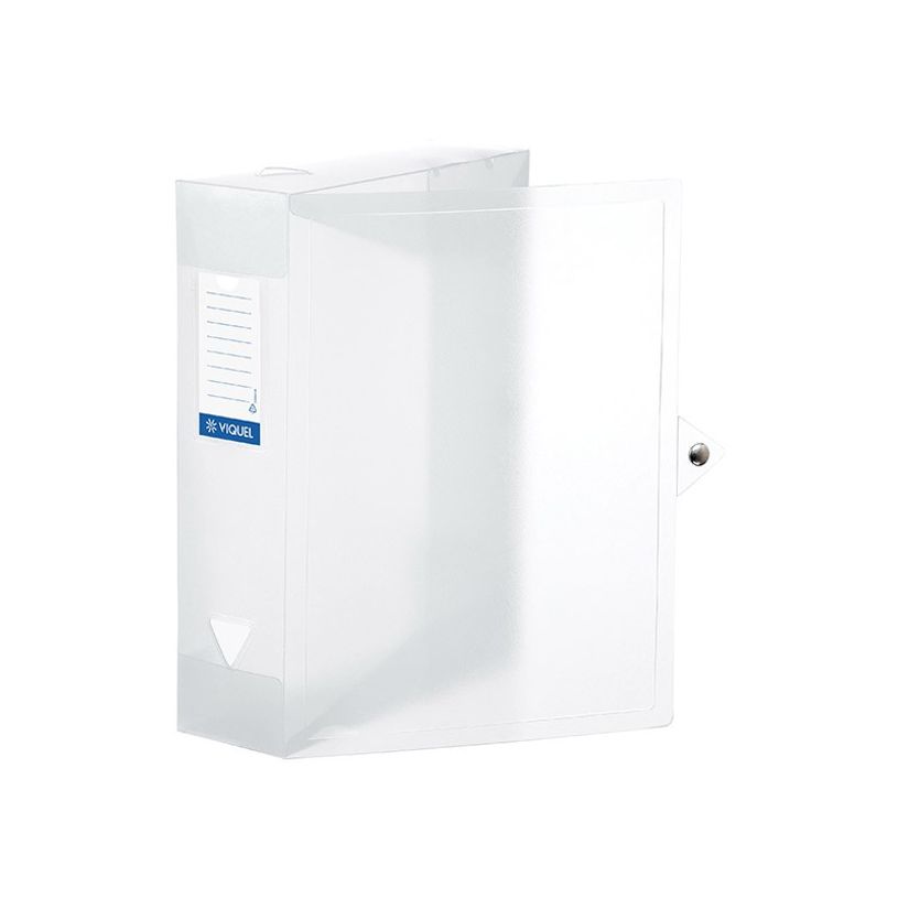 3135251143408-Viquel Propyglass - Boîte de classement plastique - dos 80 mm - incolore-P_79435112_2-1