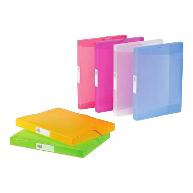 3135252082355-Viquel Propysoft - Boîte de classement plastique - dos 30 mm - mauve - avec étiquette tra-P_79435153_1-0