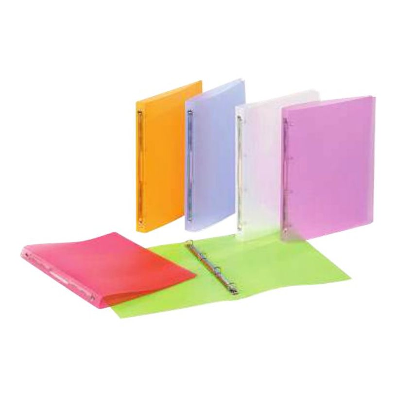 3135256092343-Viquel Propysoft - Classeur à anneaux - Dos 25 mm - A4 - vert-P_79435167_1-0