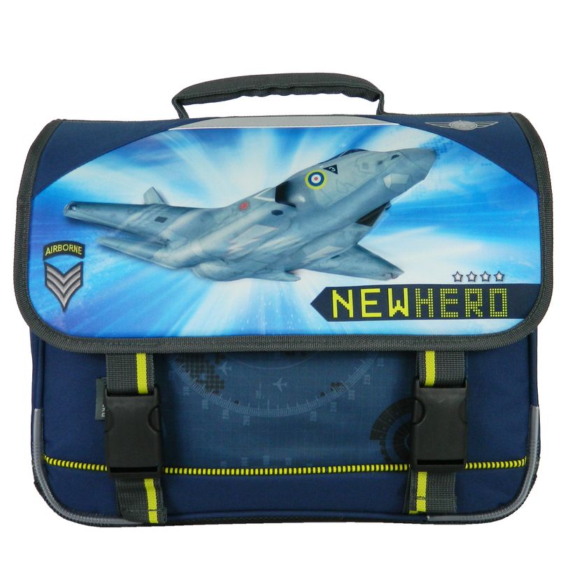 4891320420458-New Hero Cartable 38 cm marine 2 compartiments Bagtrotter -P_79435248_1-0