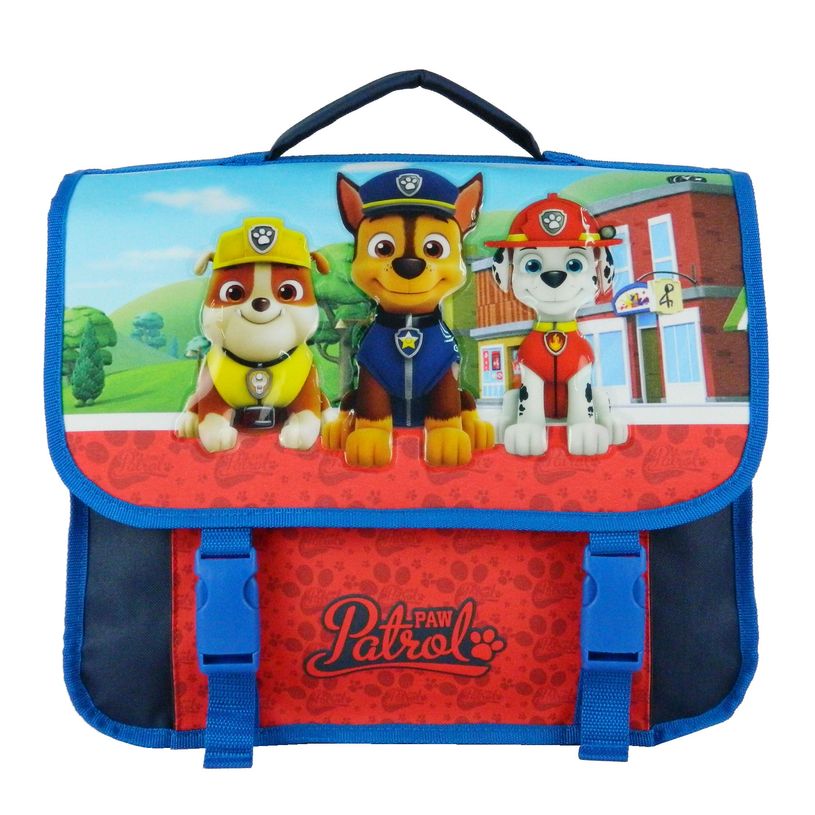 4891320411258-Paw Patrol Cartable 38 cm bleu 2 compartiments Bagtrotter -P_79435279_1-0