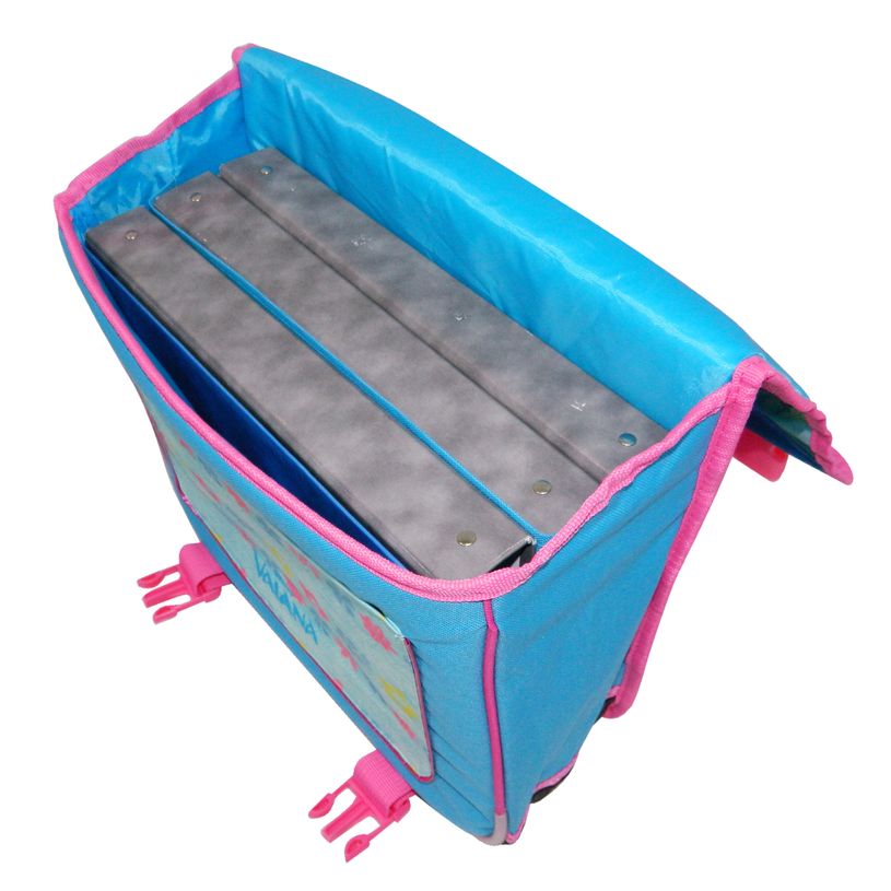 4891320426337-Vaiana Cartable 38 cm bleu ou rose 2 compartiments Bagtrotter -P_79435283_3-2