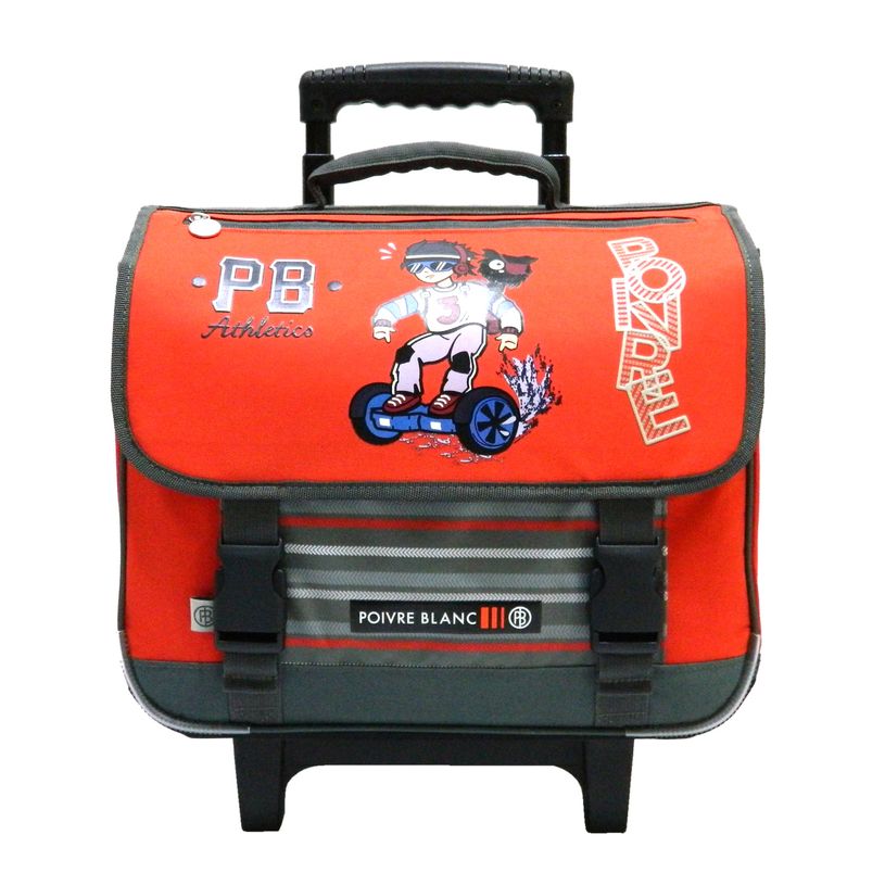 4891320420519-Poivre Blanc Cartable à roulettes 38 cm marine Bagtrotter -P_79435304_1-0