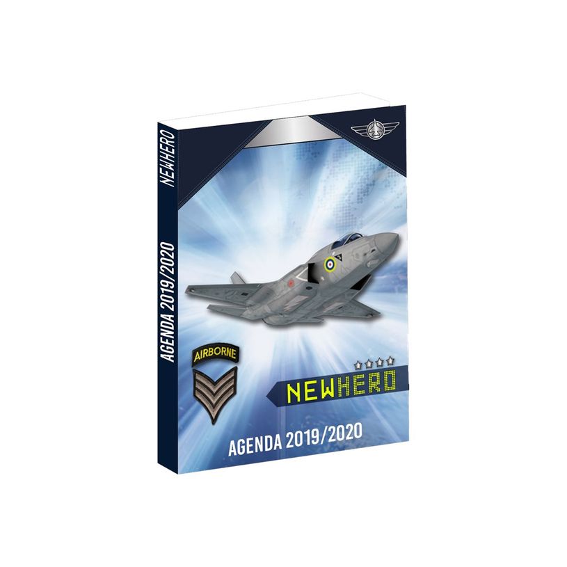 4891320436688-New Hero Agenda 1 Jour par page 12X17cm 269 pages Bagtrotter -P_79435320_1-0
