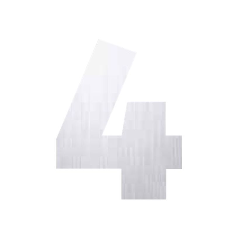 8711234001740-Pickup Alu Brosse - Étiquette autocollante 145 mm - Chiffre 4-P_79435339_1-0