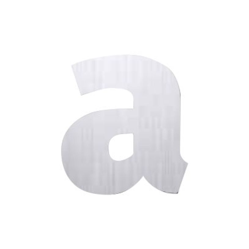 8711234001801-Pickup Alu Brosse - Étiquette autocollante 145 mm - Lettre A-P_79435345_1-0