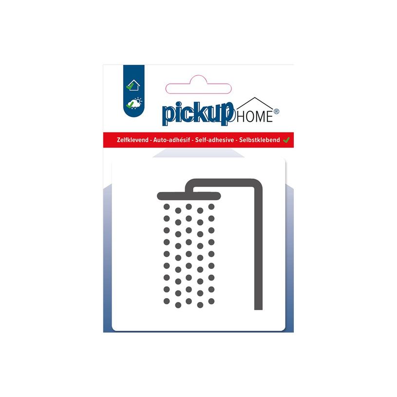 8711234004444-Pickup Home 3D - Plaque Acrylique douche - 9 x 9 cm - blanc-P_79435352_1-0