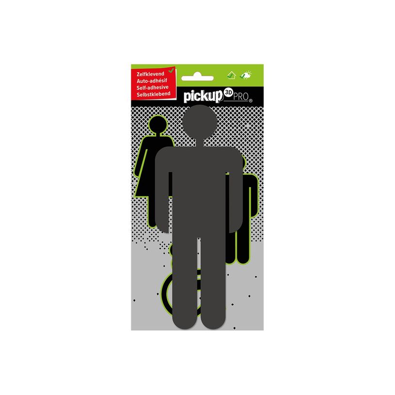 8711234004987-Pickup - Plaque de porte 3D Pro - Homme - gris-P_79435383_1-0