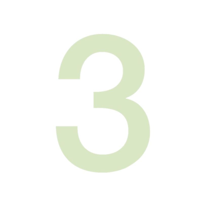 8711234005151-Pickup Glow in the dark - Étiquette autocollante phosphorescente 100 mm - Chiffre 3-P_79435392_1-0