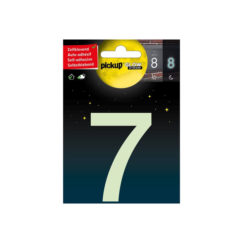 8711234005281-Pickup Glow in the dark - Étiquette autocollante phosphorescente 75 mm - Chiffre 7-P_79435405_1-0