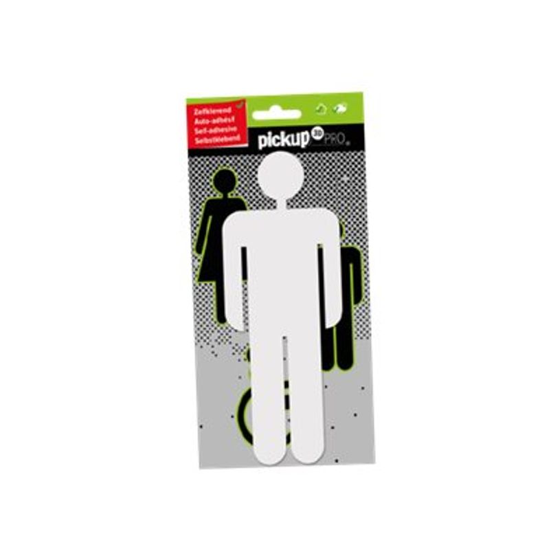 8711234005335-Pickup - Plaque de porte 3D Pro - Homme - blanc-P_79435408_1-0