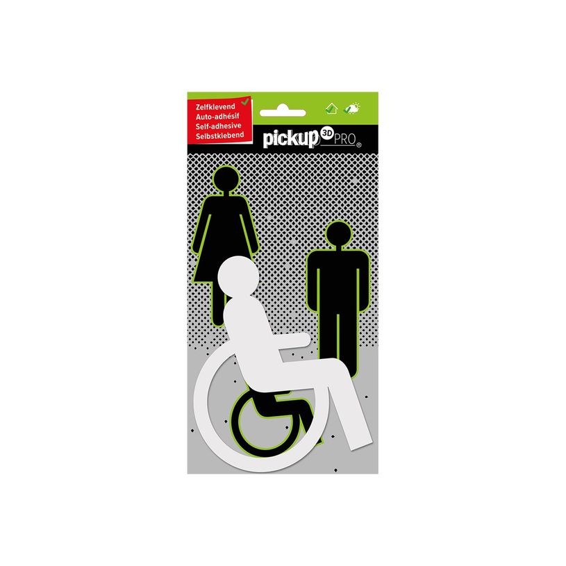 8711234005359-Pickup - Plaque de porte 3D Pro - Handicapés - blanc-P_79435410_1-0