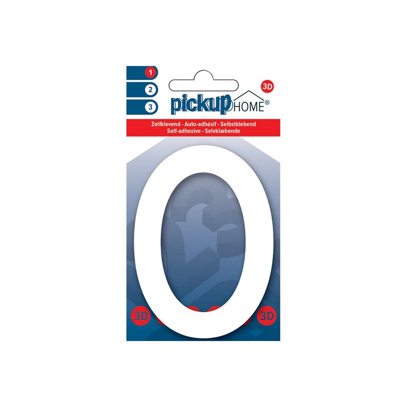 8711234017673-Pickup Home 3D Rio - Étiquette autocollante 100 mm - Chiffre 0 -  blanc-P_79435425_1-0