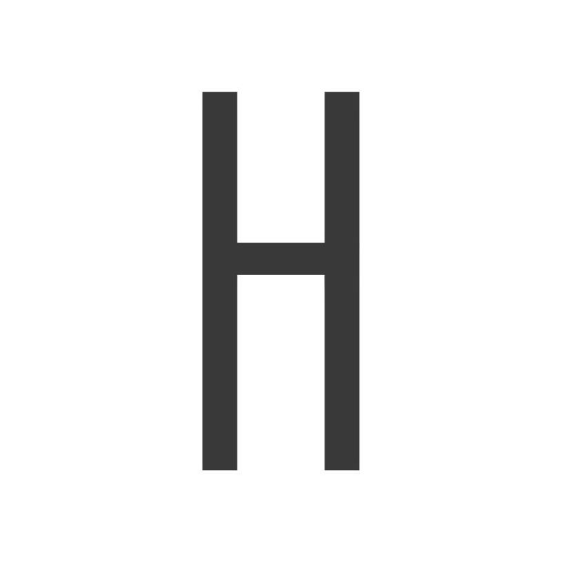 8711234018335-Pickup Home 3D Stockholm - Étiquette autocollante 90 mm - Lettre H - gris-P_79435455_1-0