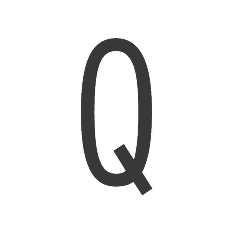 8711234018427-Pickup Home 3D Stockholm - Étiquette autocollante 90 mm - Lettre Q - gris-P_79435464_1-0