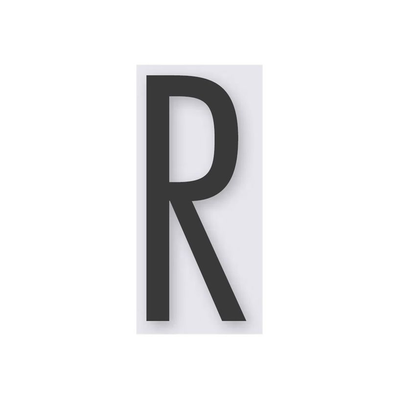 8711234018434-Pickup Home 3D Stockholm - Étiquette autocollante 90 mm - Lettre R - gris-P_79435465_1-0