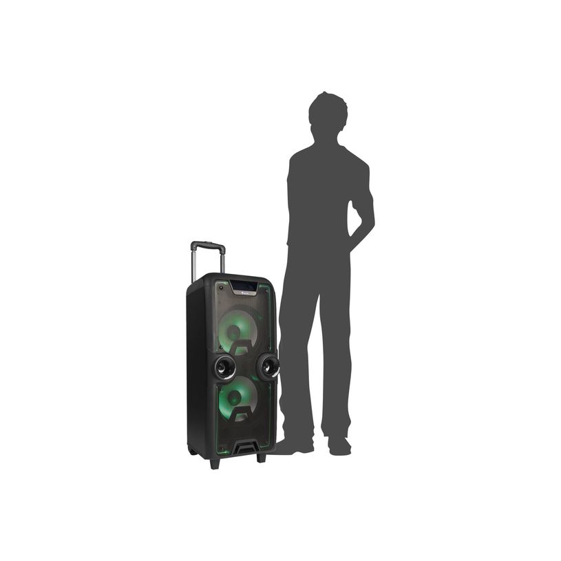 8435430612172-NGS Wild Rock - Enceinte haut parleur portable avec micro -  bluetooth  - 200W-P_79435498_13-10