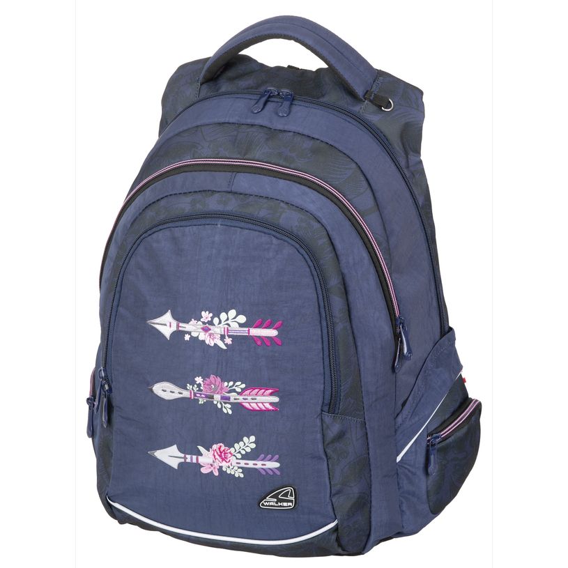 9002638209801-Walker Fame Flower Arrow - Sac à dos 2 compartiments - bleu marine - Carpentras-P_79435511_1-0