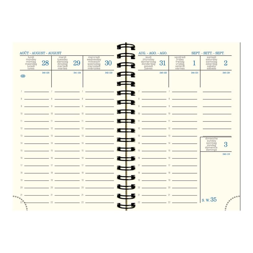 3660942060462-Agenda de poche Iderama septembre à décembre - 1 semaine sur 2 pages - 9 x 13 cm - disponible dans diff-P_79435529_1-7