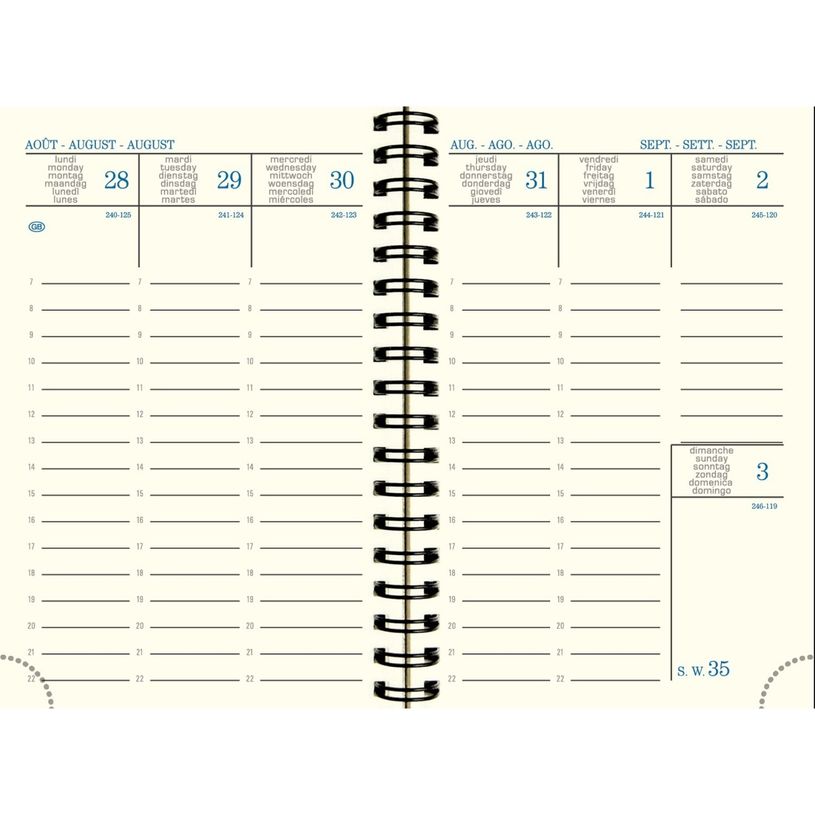 3660942060462-Agenda de poche Iderama septembre à décembre - 1 semaine sur 2 pages - 9 x 13 cm - disponible dans diff-P_79435529_7-5