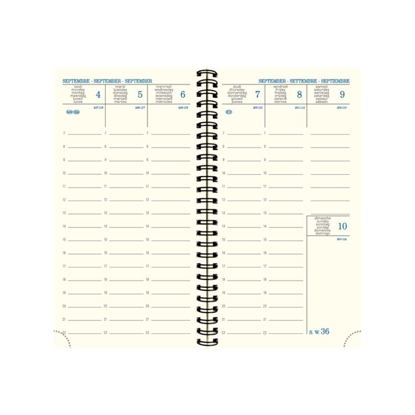 3660942060479-Agenda de poche Iderama septembre à décembre - 1 semaine sur 2 pages - 9 x 16 cm - disponible dans diff-P_79435530_1-6