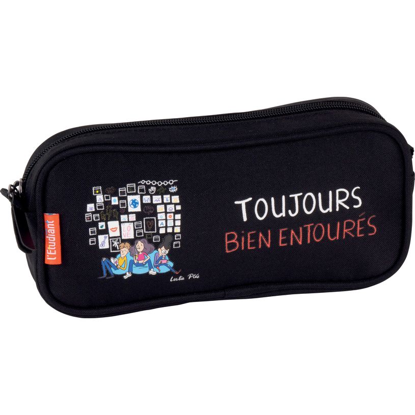 3045050443954-L'Étudiant Humour - Trousse rectangulaire 1 compartiment - différents modèles disponible-P_79435609_3-2