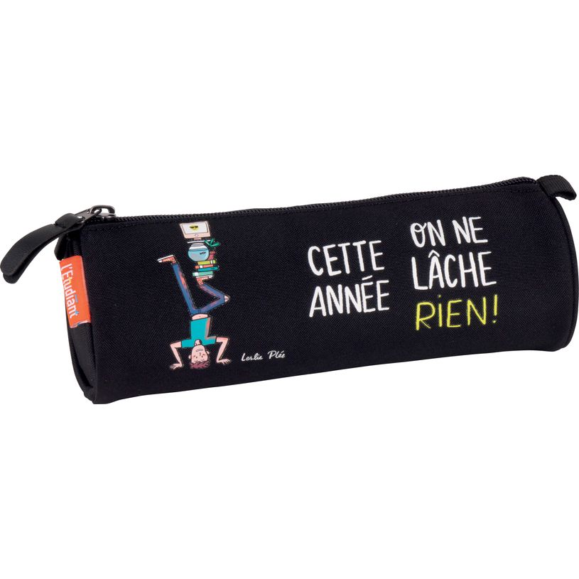 3045050443961-L'Étudiant Humour - Trousse ronde 1 compartiment - différents modèles disponibles - Hame-P_79435610_1-0