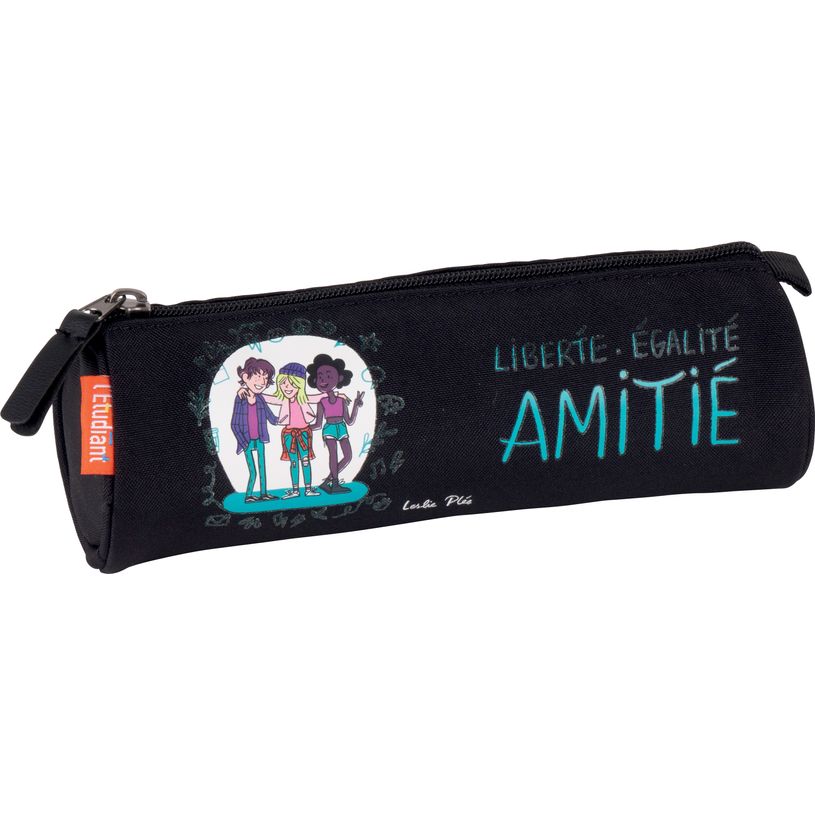 3045050443961-L'Étudiant Humour - Trousse ronde 1 compartiment - différents modèles disponibles - Hame-P_79435610_2-1