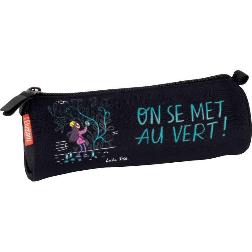 3045050443961-L'Étudiant Humour - Trousse ronde 1 compartiment - différents modèles disponibles - Hame-P_79435610_3-2