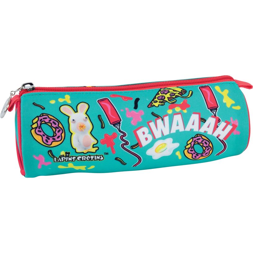 3045050444005-Lapins Crétins - Trousse ronde 1 compartiment - différents modèles disponibles - Hamelin-P_79435612_2-1