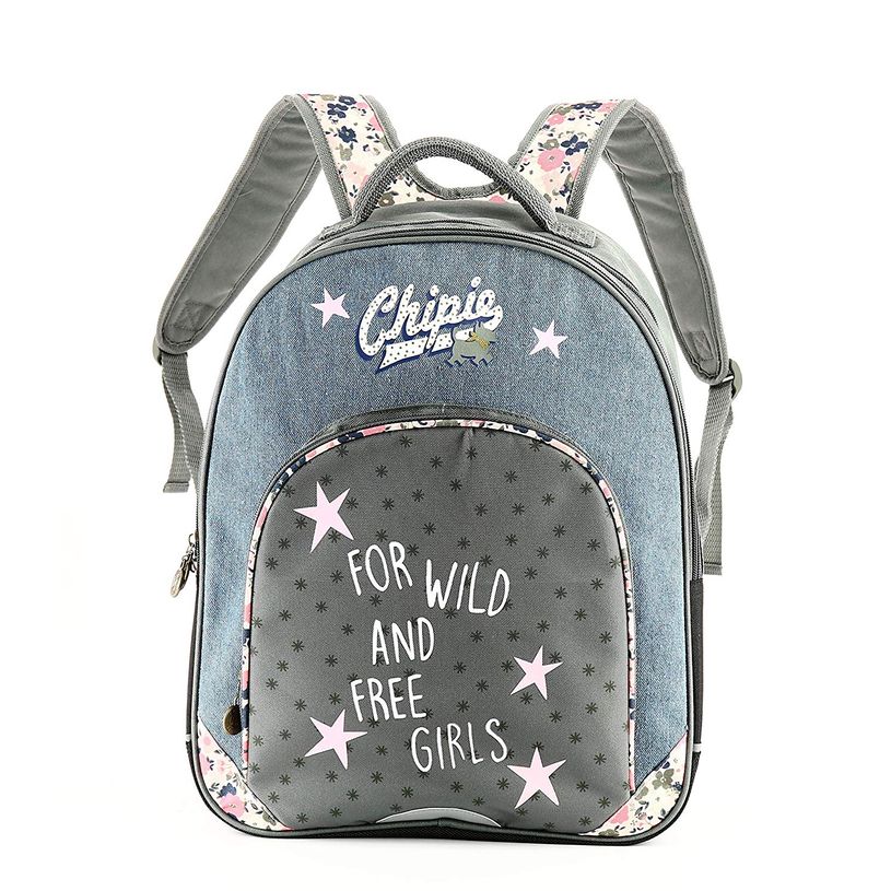 3045050386091-Chipie - Sac à dos Free Girls 41 cm - 2 compartiments - Hamelin-P_79435616_1-0