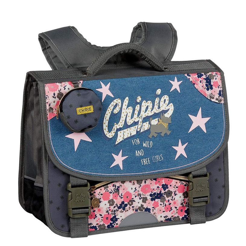 3045050386107-Chipie - Cartable 38 cm - 2 compartiments - Hamelin-P_79435617_1-0